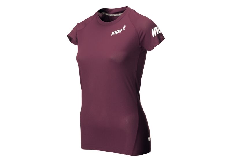 Inov-8 Base Elite Short Sleeve Womens Base Layer Purple Australia (LZISMQ893)